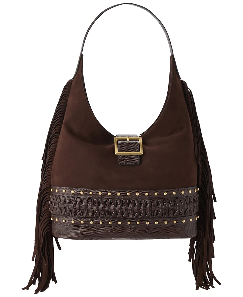 Brahmin Gwynne Bohemian Large Leather Shoulder Handbag