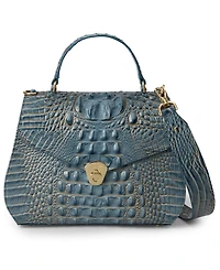 Brahmin Annalise Melbourne Small Leather Satchel Handbag