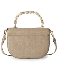 Brahmin Portia Woodland Small Leather Crossbody Handbag