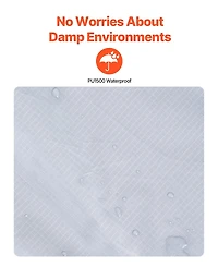Sevorley Wearable Camping Blanket, Waterproof Fleece Stadium Blanket, 79 x 59 in