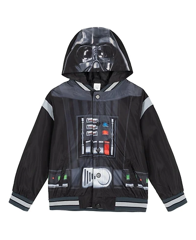 Star Wars Darth Vader Boys' Cosplay Hooded Bomber Jacket