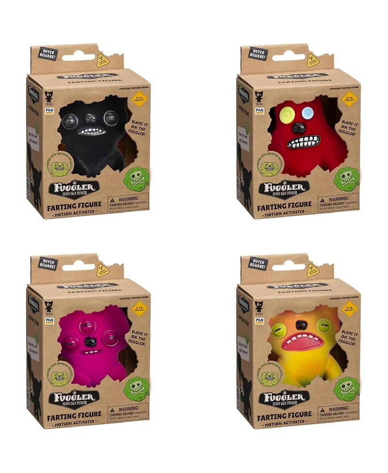 Fuggler Series 2 Farting Figure 3.5" 1-Piece Action Figure, Ages 4+