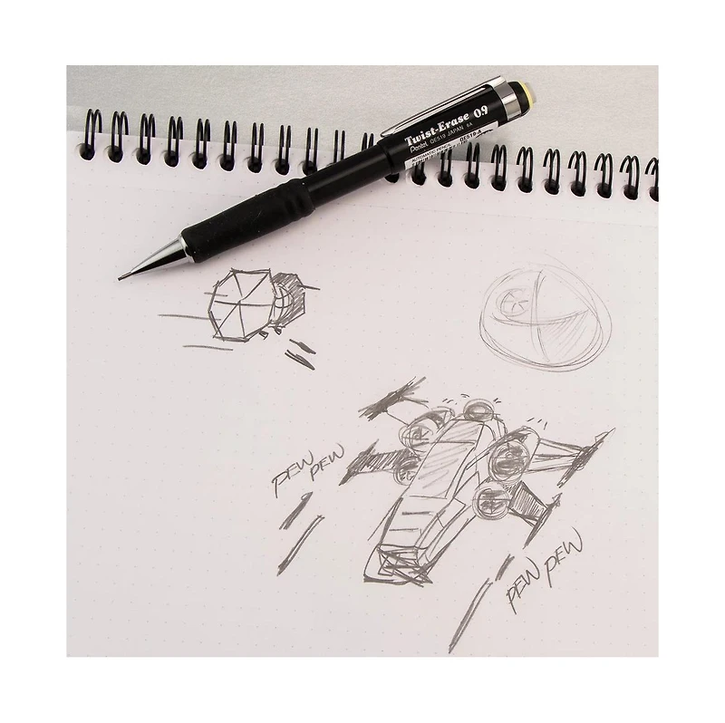 Pentel Twist-Erase Iii Mechanical Pencil, (0.9mm) 1-Pk (Box of 6)