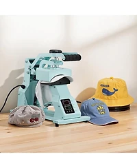 Sevorley 4-in-1 Hat Heat Press Machine with 4 Interchangeable Platens
