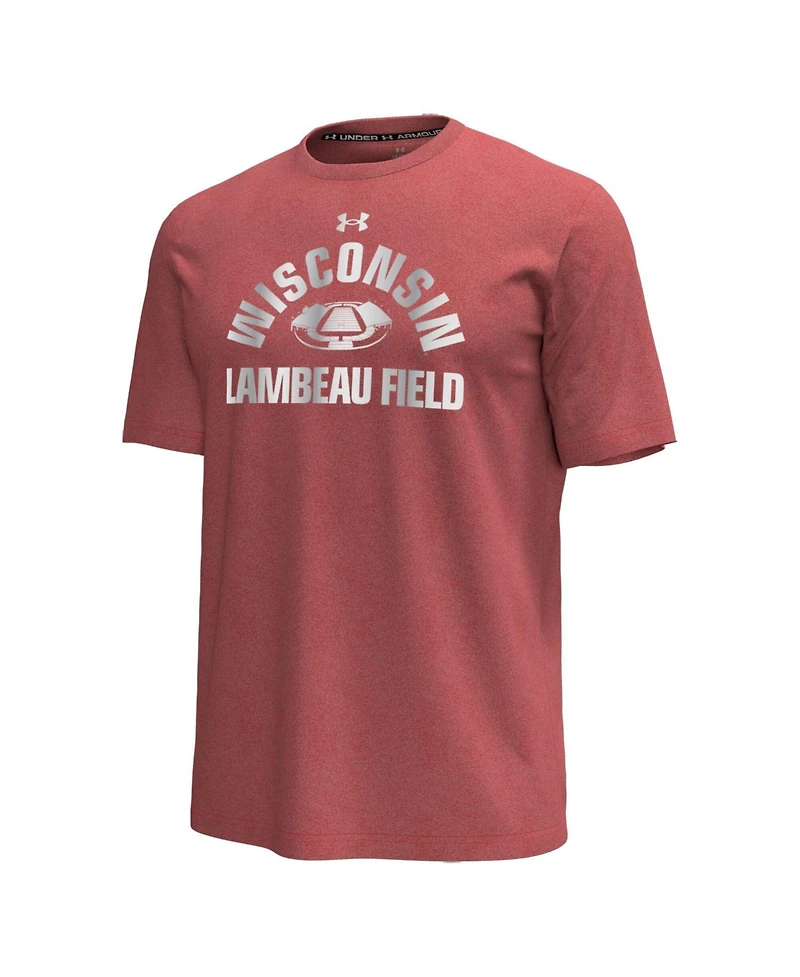Under Armour Men's Wisconsin Badgers 2026 Lambeau Field Collection Icon T-Shirt