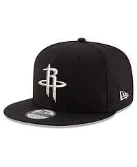 New Era Men's Black Houston Rockets 9FIFTY Snapback Hat