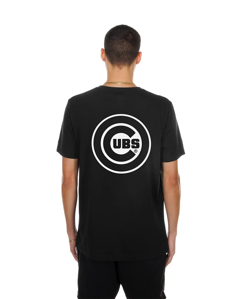 New Era Men's Pete Crow-Armstrong Black Chicago Cubs Oversized Graphic T-Shirt