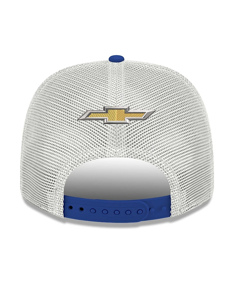 New Era Men's Blue/White Chase Elliott 2026 Napa 9SEVENTY Adjustable Trucker Hat