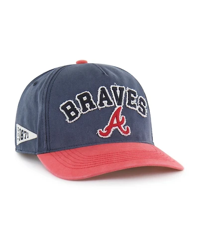 47 Brand Men's Atlanta Braves Calderwood Hitch Adjustable Hat