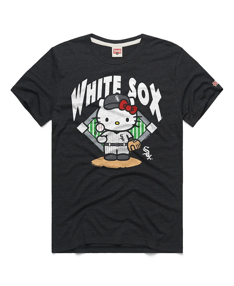 Homage Women's Chicago White Sox Hello Kitty Tri-Blend T-Shirt