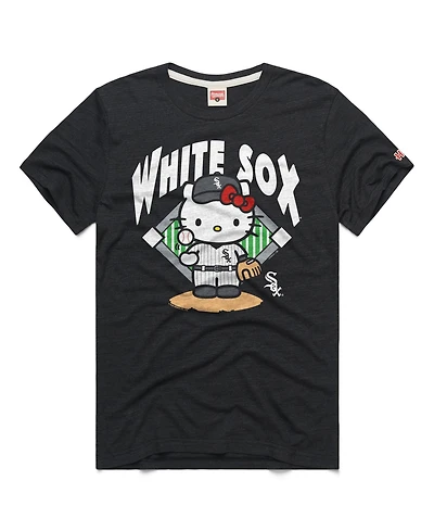 Homage Women's Chicago White Sox Hello Kitty Tri-Blend T-Shirt