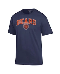 Champion Men's Navy Chicago Bears Arch Over Logo T-Shirt