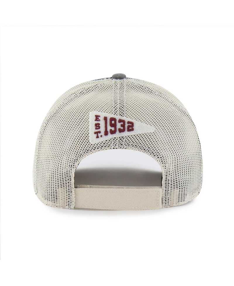 47 Brand Men's Charcoal Washington Commanders Egremont Well-Worn Adjustable Trucker Hat