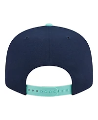 New Era Men's Navy/Turquoise San Francisco Giants 2-Tone Color Pack 9FIFTY Snapback Hat