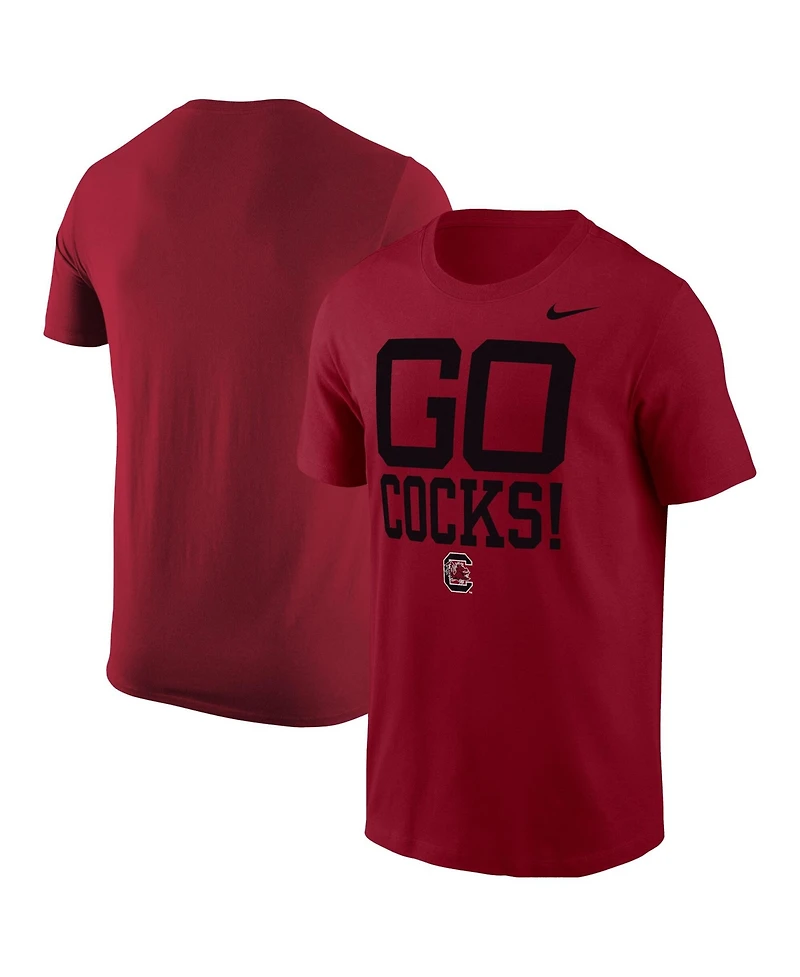 Nike Men's Garnet South Carolina Gamecocks Go Cocks T-Shirt