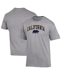 Champion Men's  Heather Gray Cal Bears Arched Logo T-Shirt