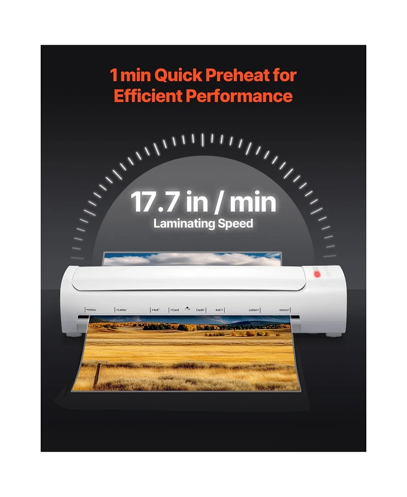 Sevorley A3 Hot and Cold Laminator Machine with Accessory Kit