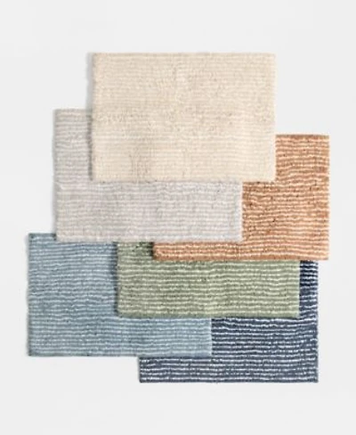 Ienjoy Home Pinstripe Cotton Bath Mat Collection