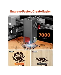 Sevorley 20W Enclosed Laser Engraver and Cutter, Working Area