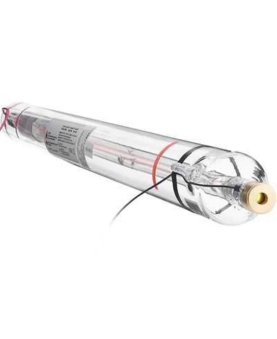 Sevorley 90W CO2 Laser Tube, Borosilicate Glass Cutter Tube with Metal Head