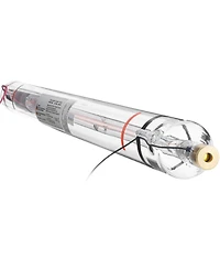 Sevorley 90W CO2 Laser Tube, Borosilicate Glass Cutter Tube with Metal Head