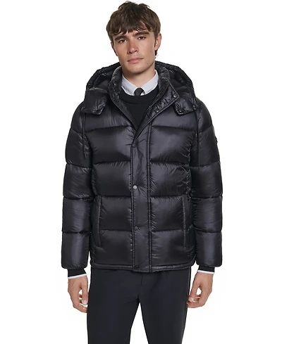 Karl Lagerfeld Paris Men's Down Filled Puffer Jacket