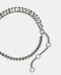 Givenchy Crystal Bow Statement Necklace, 20" + 3" extender