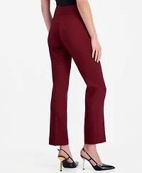 Tahari Asl Women's Flared-Leg Mid-Rise Pants