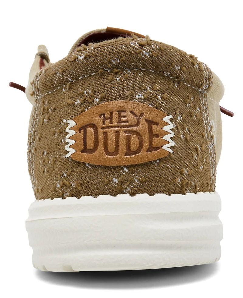 Hey Dude Men's Wally Workwear Lifestyle Moccasin Loafers from Finish Line