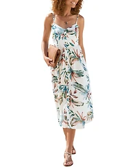 Lascana Women's Button Up Panel Dress