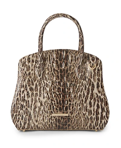 Brahmin Rosetta Melbourne Leather Satchel