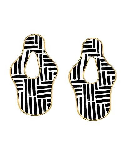 Swanky Designs Kamaria Statement Earrings