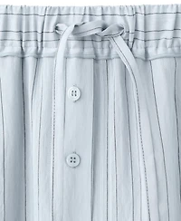 Mango Women's Wide-Leg Striped Pants