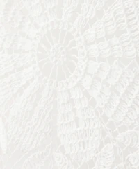 Mango Women's Floral Crocheted Mini Dress