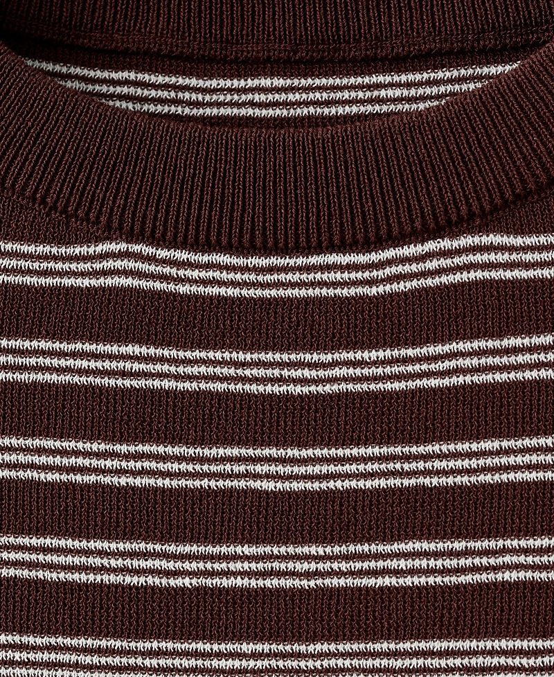 Mango Women's Short-Sleeved Ribbed Sweater