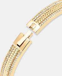 Lauren Ralph Lauren Pave Herringbone Bangle Bracelet