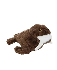 Mighty Jr Arctic Walrus 2 Pack, Durable Plush Squeaky Dog Toy