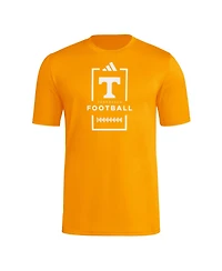 Adidas Men's Tennessee Orange Volunteers Football Poly T-Shirt