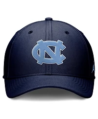Jordan Men's Navy North Carolina Tar Heels Rise Swoosh Dri-fit Flex Hat