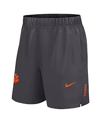Nike Men's Gray Clemson Tigers Primetime Victory Dri-fit Shorts