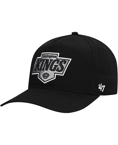 '47 Brand Men's Black Los Angeles Kings Primary Hitch Adjustable Hat