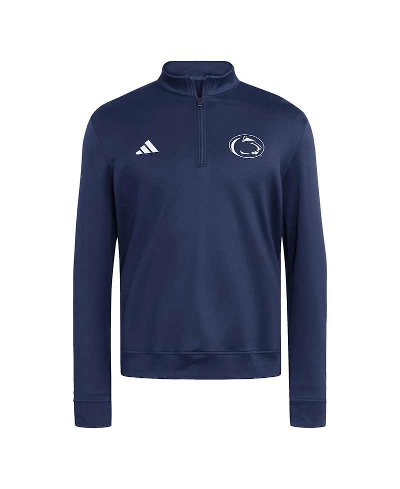 Adidas Men's Navy Penn State Nittany Lions Ultimate365 Cozy Quarter-Zip Pullover Sweatshirt