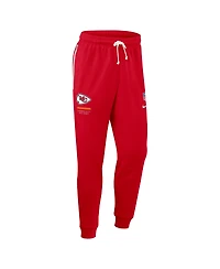 Nike Men's Red Kansas City Chiefs Sideline Standard Issue Touchback Kick Dri-fit Taper Pants