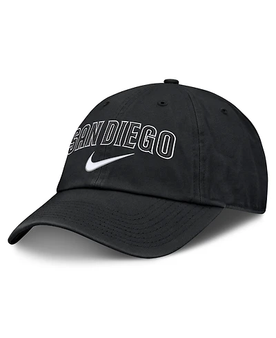 Nike Men's Black San Diego Padres Primetime Club Adjustable Hat