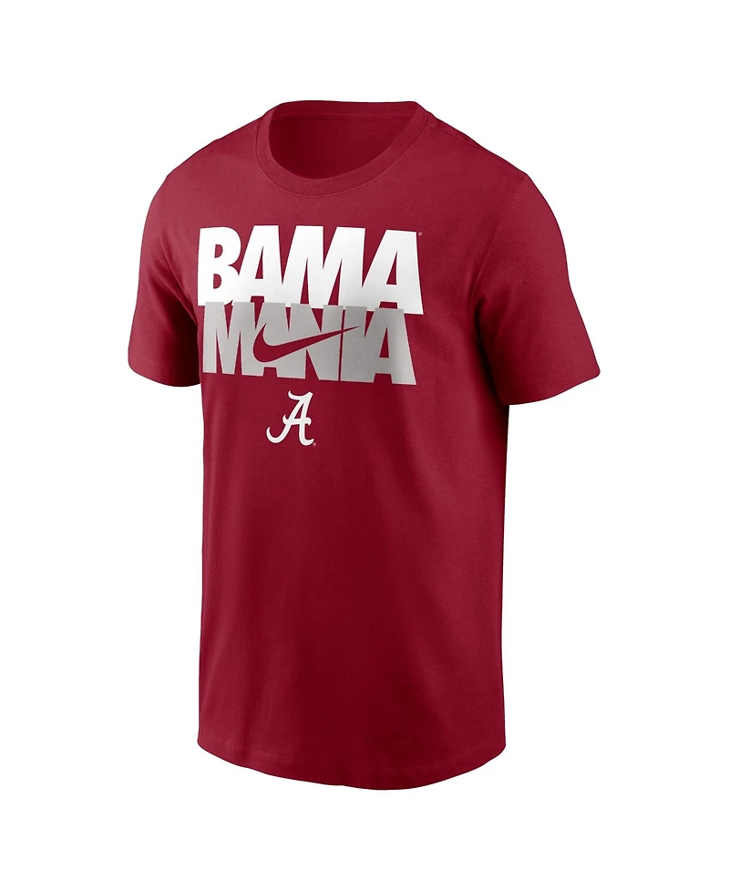 Nike Men's Crimson Alabama Crimson Tide Campus Local Madness T-Shirt