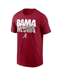 Nike Men's Crimson Alabama Crimson Tide Campus Local Madness T-Shirt