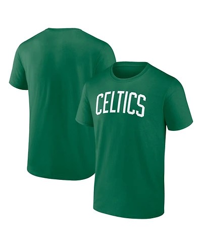 Logo Athletic Men's Kelly Green Boston Celtics Wordmark T-Shirt