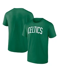 Logo Athletic Men's Kelly Green Boston Celtics Wordmark T-Shirt