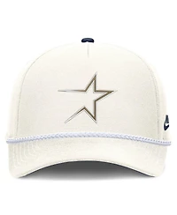 Nike Men's Cream Houston Astros Cooperstown Rise Adjustable Hat