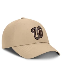 Nike Men's Khaki Washington Nationals Desert Ripstop Club Adjustable Hat